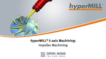 5 Axis Machining: Impeller Machining | Kern | CAM-Software