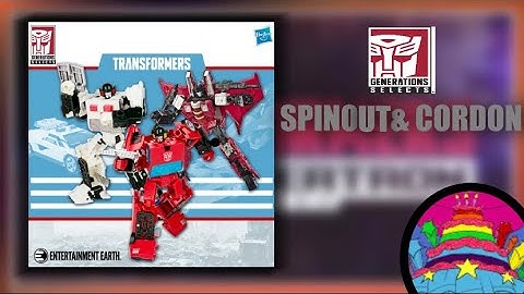 Transformers WFC Gens selects Spinout and Cordon