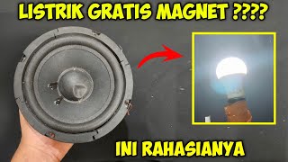 BONGKAR RAHASIA LISTRIK GRATIS TENAGA MAGNET