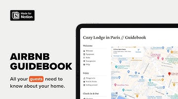 Notion Airbnb Guidebook Template
