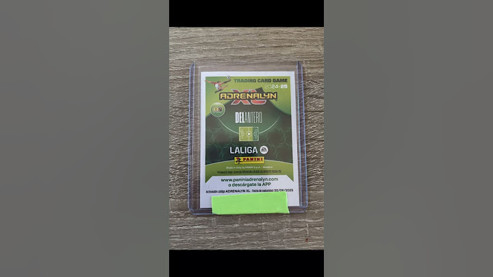 Nuevo autógrafo original adrenalyn xl 2024 2025 #yeyeybelen #adrenalyn #panini