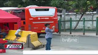 Suasana Hari Pertama Konsep Baru Pasar Tanah Abang Ala Anies Baswedan
