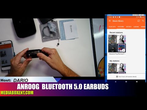 Review Wireless Bluetooth Earbuds ANROOG A8