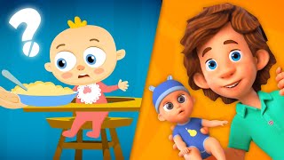 ¡PADRE por un día! El DESAFÍO del BEBÉ de Tom 👨‍🍼 | Los Fixis | Animación para Niños