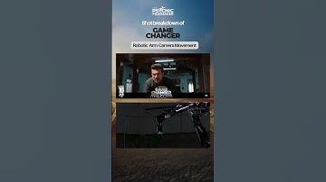 Robotic arm camera moment from #gamechanger #ramcharan #directorshankar #dopyirru