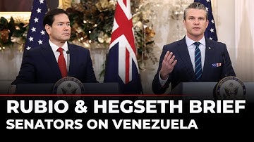 US News LIVE: Rubio & Hegseth Hold Rare Classified Briefing for US Senators on Venezuela | Maduro