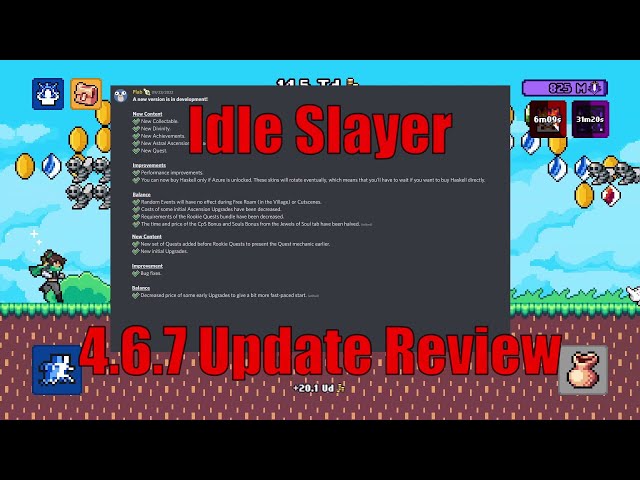 Idle Slayer on X: A new version is in development!