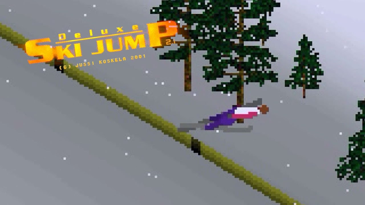 Retro Deluxe Ski Jump 2 Youtube pertaining to ski jumping online with regard to Your property