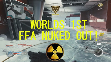 WORLDS 1ST INFINITE WARFARE FFA NUKED OUT! IW FFA NUKED OUT + NUCLEAR GAMEPLAY!