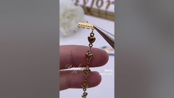 How to Make a luxurious Bracelet | Step-by-Step Guide by DIYforu_Della_EU
