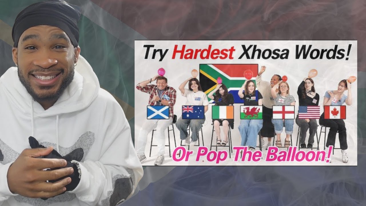 American learns South Africa Xhosa Language in 29 minutes!