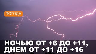 Погода на Могилевщине 26.04.2024 //  Дождь, грозы