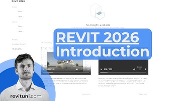 Revit 2026 for beginners part 1: Introduction, first launch | revituni.com
