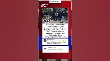 ngeri kasus perudungan Bullyng bukan hanya Siswa/i tapi juga terjadi di Mahasiswa #short #reels