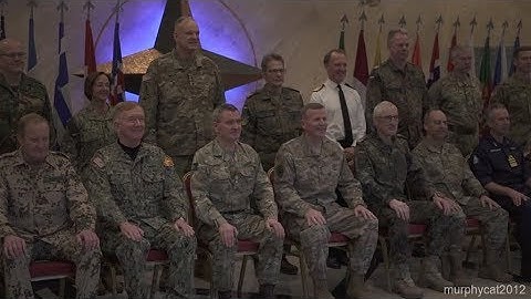 SACEUR COMMANDERS CONFERENCE.
