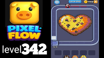 Pixelflow Level 342 Guide | Walkthrough Solution