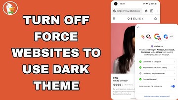 How To Turn Off Force Websites To Use Dark Theme On DuckDuckGo Private Browser App