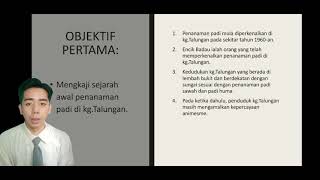 pembentangan Sejarah