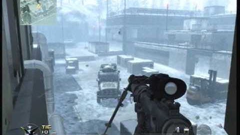 MW2 Sniper Spots Mini 2 - Sub Base