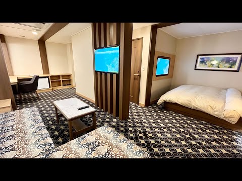 Dazzling Japan's First Class Night Ferry from Ehime to Osaka