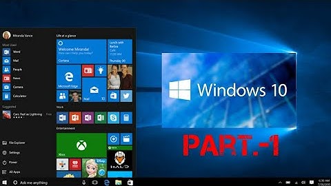Microsoft Windows 10 Full Tutorial ॥   Windows 10 Full Course Part-1 ॥ APLL PVT. LTD.