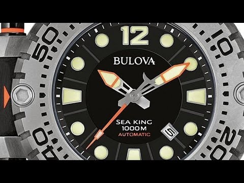 Bulova Men'S 96B226 Sea King - Youtube