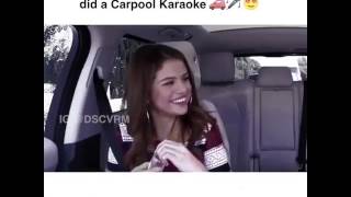 Justin bieber & selena gomez carpool karaoke - vol. 3