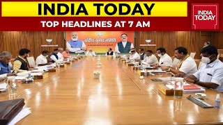 Top Headlines At 7 AM | BJP National Executive Meet Ahead Of Crucial Polls | November 06,2021 screenshot 3