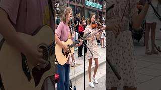 Amazing Duet in the Street | Stand By Me | Karolina and Oscar