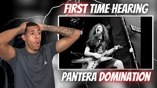 FIRST TIME HEARING Pantera - Domination Live In Moscow | REACTION