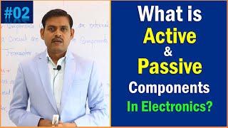 What is Active and Passive components in Electronics ? || active and Passive components - screenshot 5