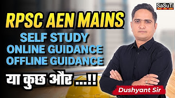 RPSC AEn Mains | SaSuTi | Dushyant Sir | #rpscaen #aecivil
