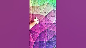 Who said gradient puzzles are easy huh? 🌈 #clementoni #puzzle #gradient