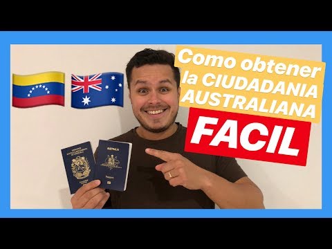 Vídeo: Com Aconseguir La Ciutadania Australiana