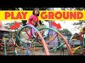 Pixel semangat menjelajah Playground di Taman Mini