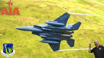 Watch F15E Strike Eagle Boss Bird Fly in Stunning 4K Mach Loop!