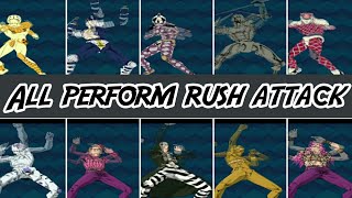 GioGio PS2 - All Characters Rushes (Every Model)