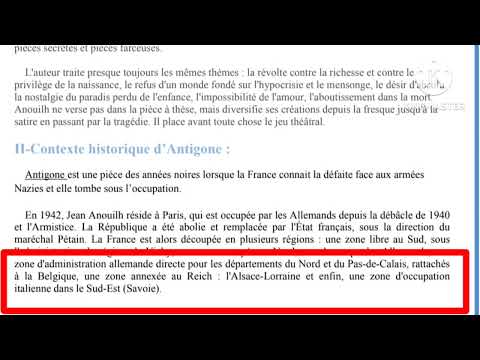 #1bac#Antigone#la contextualisation de la pièce جميع المعلومات لي خصك تعرف على القصة + le résumé