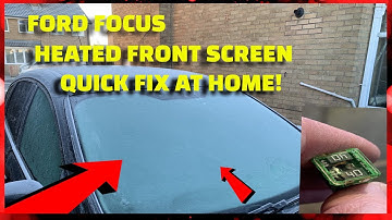 Ford Heated Windscreen Not Working Fuse Check- Quick Fixes From Home. Instructions In Description!