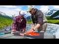 Remote Salmon Fishing in Alaska - Catch and Cook