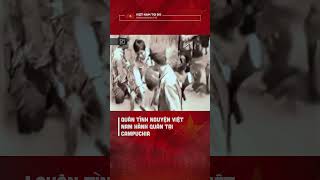 Quân tình nguyện Việt Nam hành quân tại Campuchia #lichsuvietnam