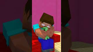 Herobrine, Piglin And Noob Play An Monster School Guessing Game