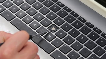 How To Fix Replace Keyboard Key - HP 14 Laptop - Letter Number Arrow Small