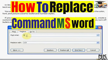 How to replace text using MS Word in Urdu/Hindi