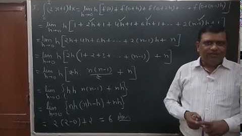 Definite integral / Class 12 / RBSE CHAPTER 10 / example number 1