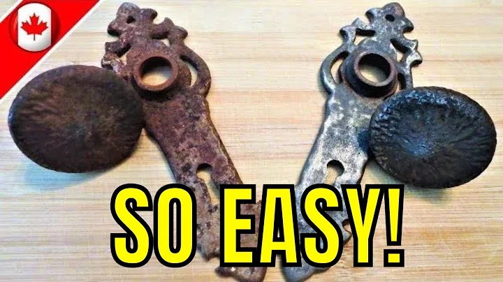 How To Remove Rust With Vinegar | EASY Rust Removal