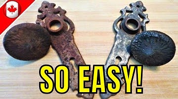 How To Remove Rust With Vinegar | EASY Rust Removal