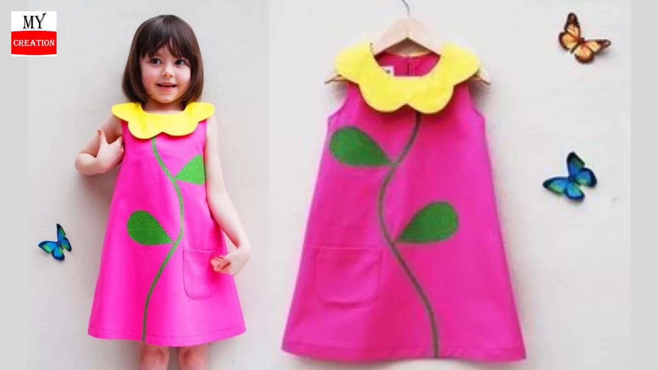 collar neck frocks