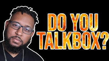 How I created my own talk box rig and how it works.