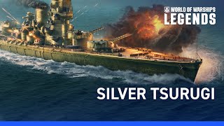 The Power of Silver Tsurugi | Witness Iwami in World of Warships: Legends